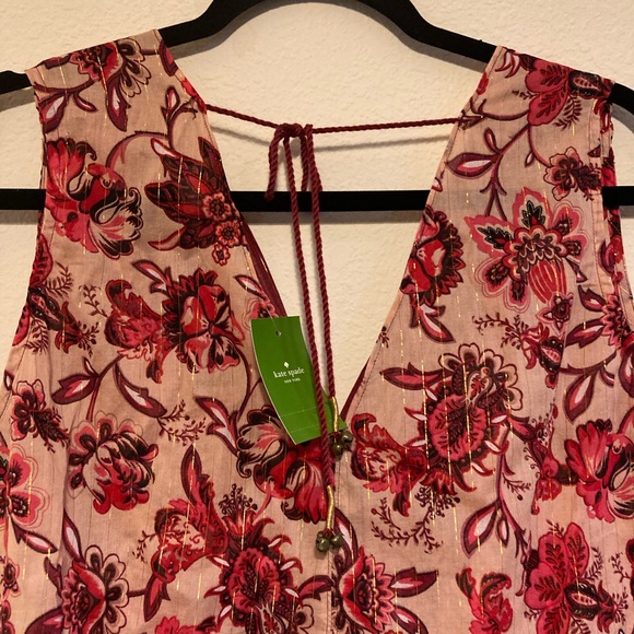 NEW! Kate Spade | Paisley Blossom Top | NWT Size M - Picture 7 of 9